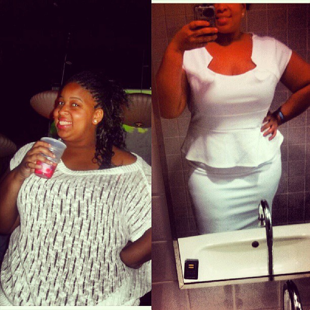 It took me a while, but I was finally accepting in allowing myself to wear white (dress from Fashion to Figure)