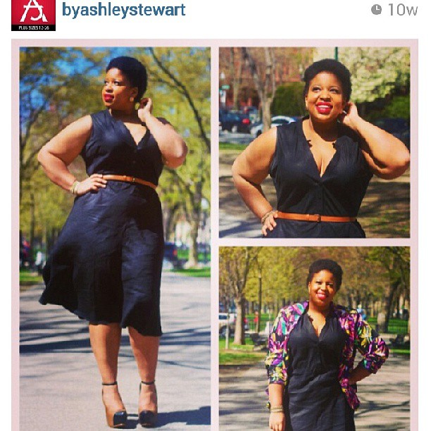 Ashley Stewart allowed me to be part of a styling contest and I WON!