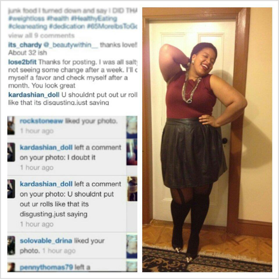 Learned to be unapologetic about my weight and pursue a healthier me...not a skinnier me!